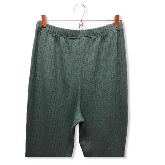 Vintage Towerhill | Teal Textured High Rise Pants - Picture 6 of 7